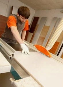 Распил ЛДСП по размерам заказчика 